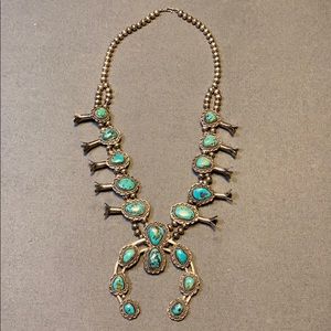 Squash blossom necklace